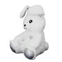 Voir la diapositive 3 : Paris Prix Peluche Animée Lapin  Kawaii  30cm Blanc
