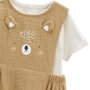 Voir la diapositive 3 : Petit Béguin Ensemble barboteuse bébé en gaze de coton et t-shirt Mini Rêve