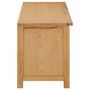 Voir la diapositive 3 : VIDAXL Etagere a chaussures 114x37x45 cm Bois de chene solide