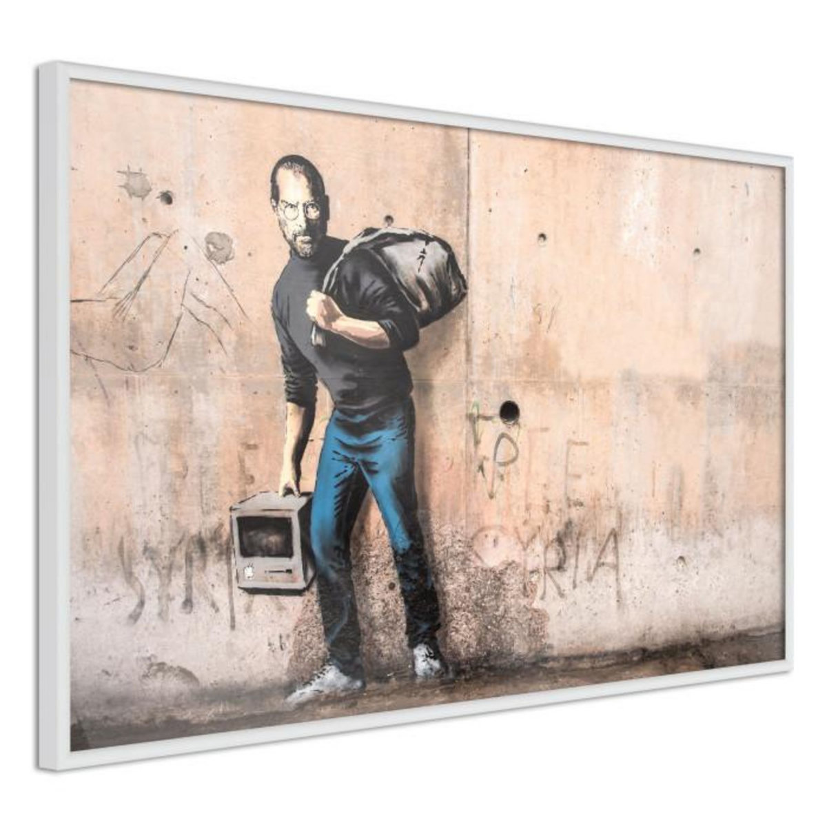 Paris Prix Affiche Murale Encadrée  Banksy The Son