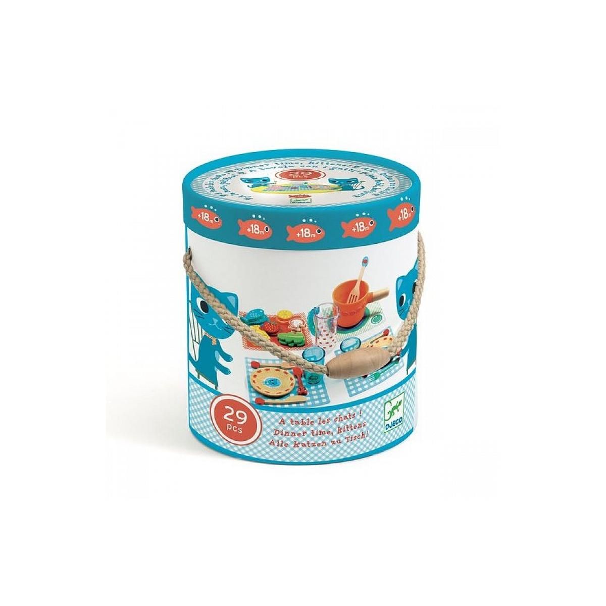 Djeco Jeu d imitation - A table les chats !