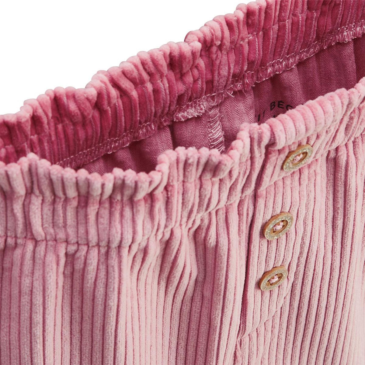 Petit Béguin Pantalon enfant en velours côtelé Céleste