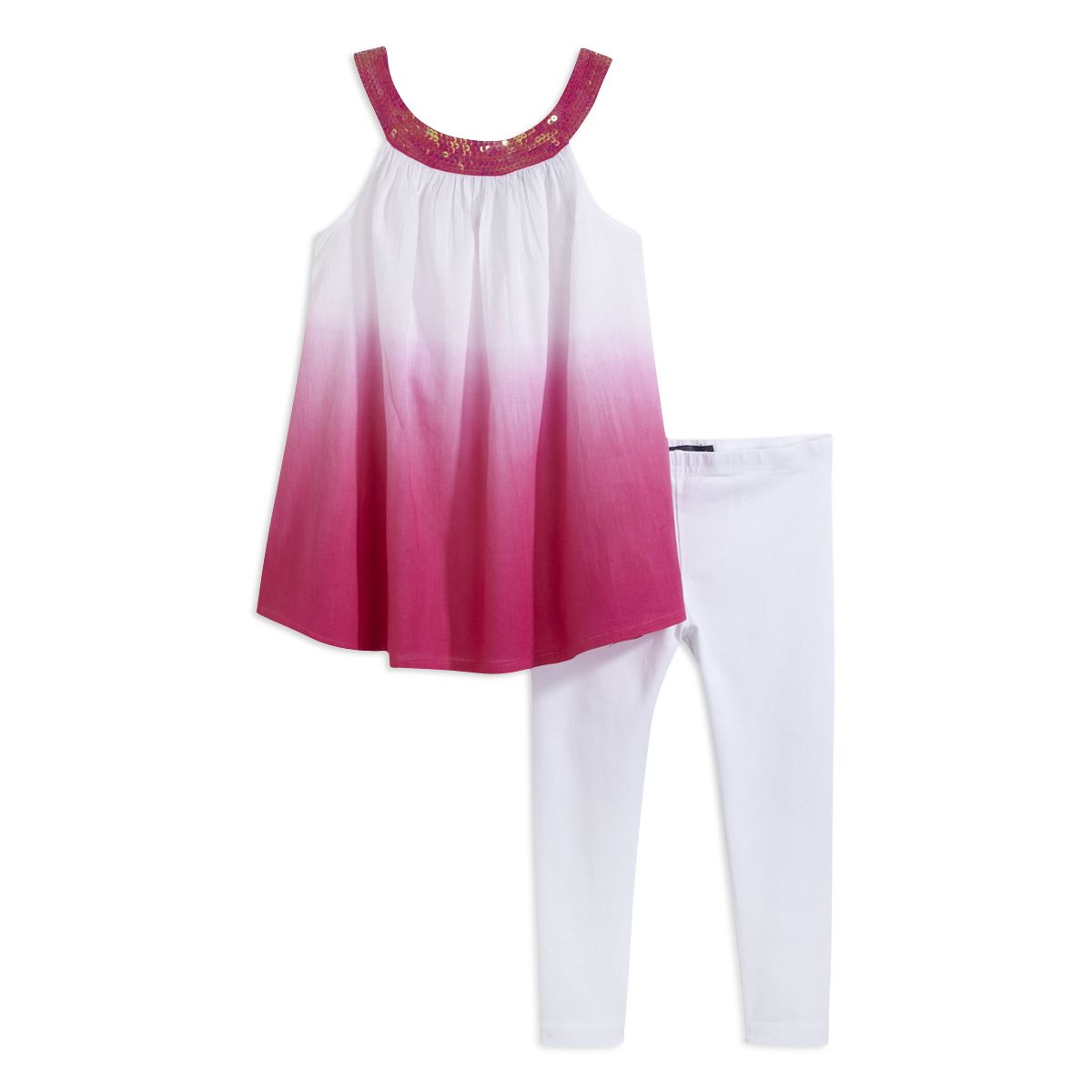 IN EXTENSO Ensemble tunique et legging court fille