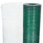 Voir la diapositive 4 : VIDAXL Grillage Acier galvanise et revetement en PVC 25 x 1 m Vert