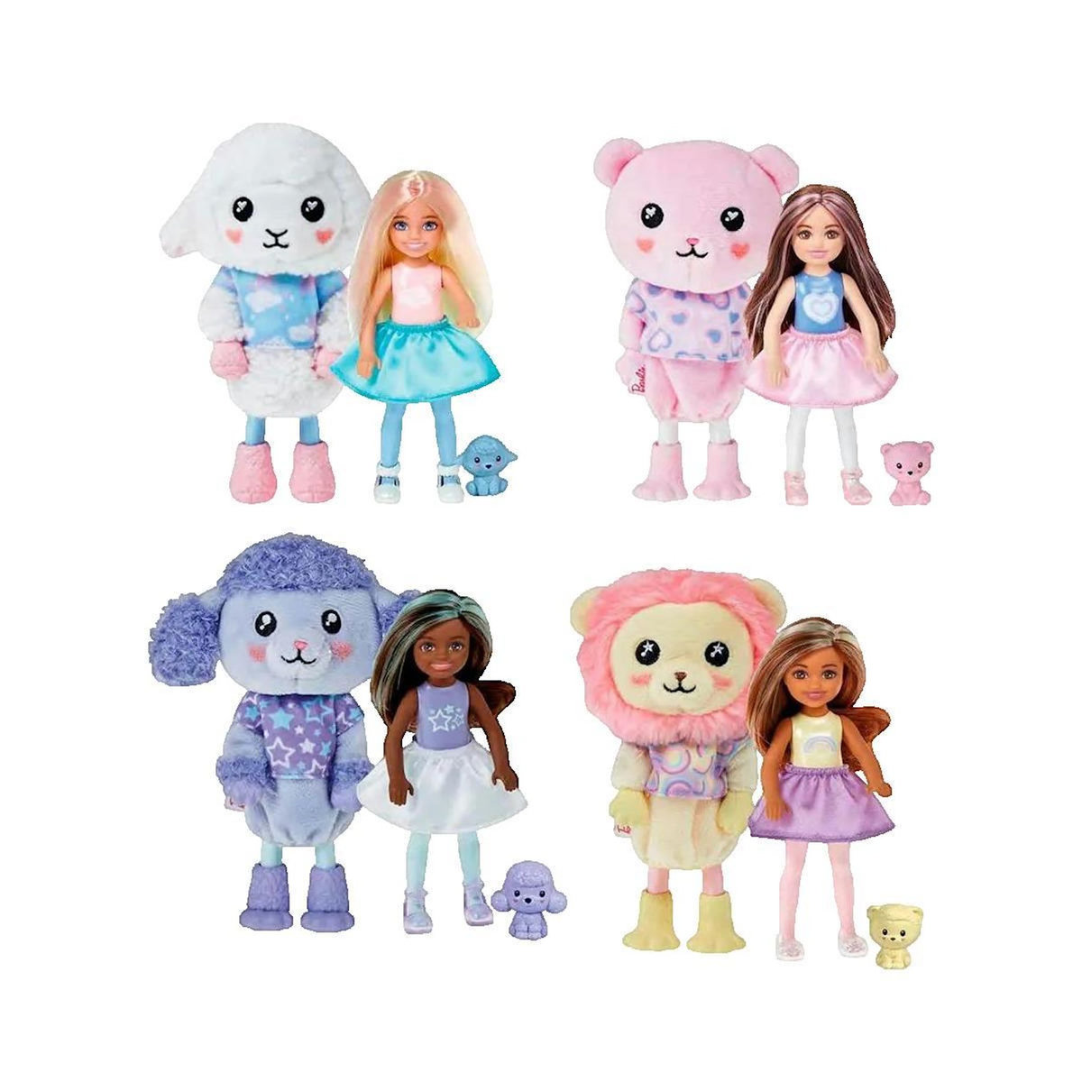 BARBIE Poupée Barbie Chelsea Cutie Reveal multicolore