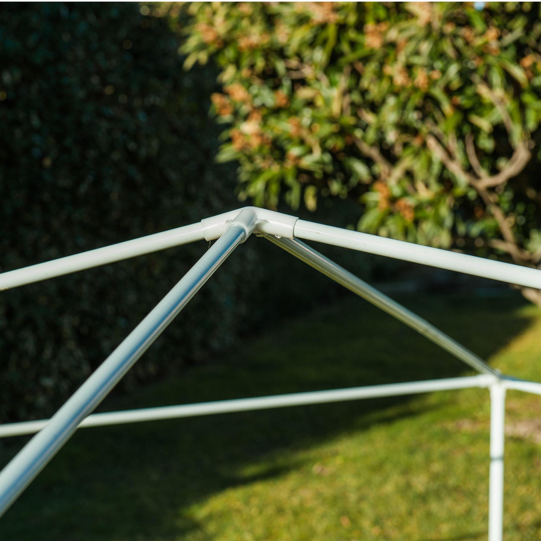 Voir la diapositive 5 : WERKAPRO Tente de réception couleur taupe  3x3m  WERKA PRO