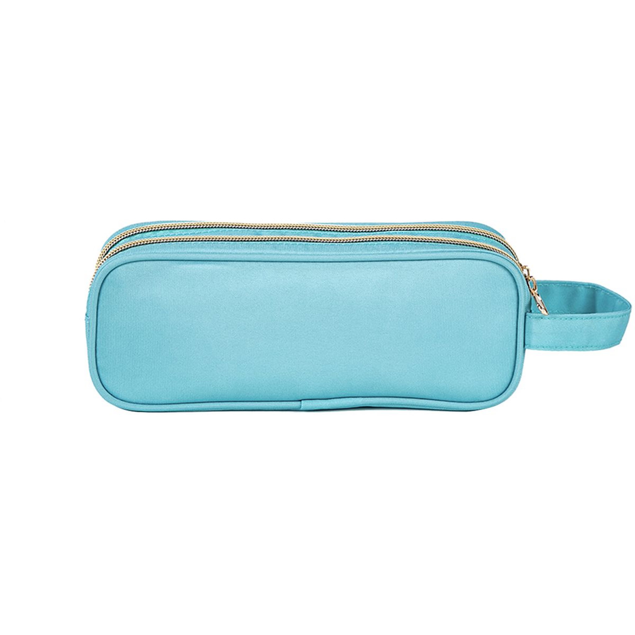 Voir la diapositive 4 : AUCHAN Trousse 2 compartiments rectangle rose et bleue FASHION MERMAID