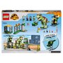 LEGO Jurassic World 76944 L'Évasion du T. Rex, Figurines et Jouet de Dinosaures, Avec Voiture, Hélicoptère et Aéroport, Pour Enfants de 4 Ans et Plus