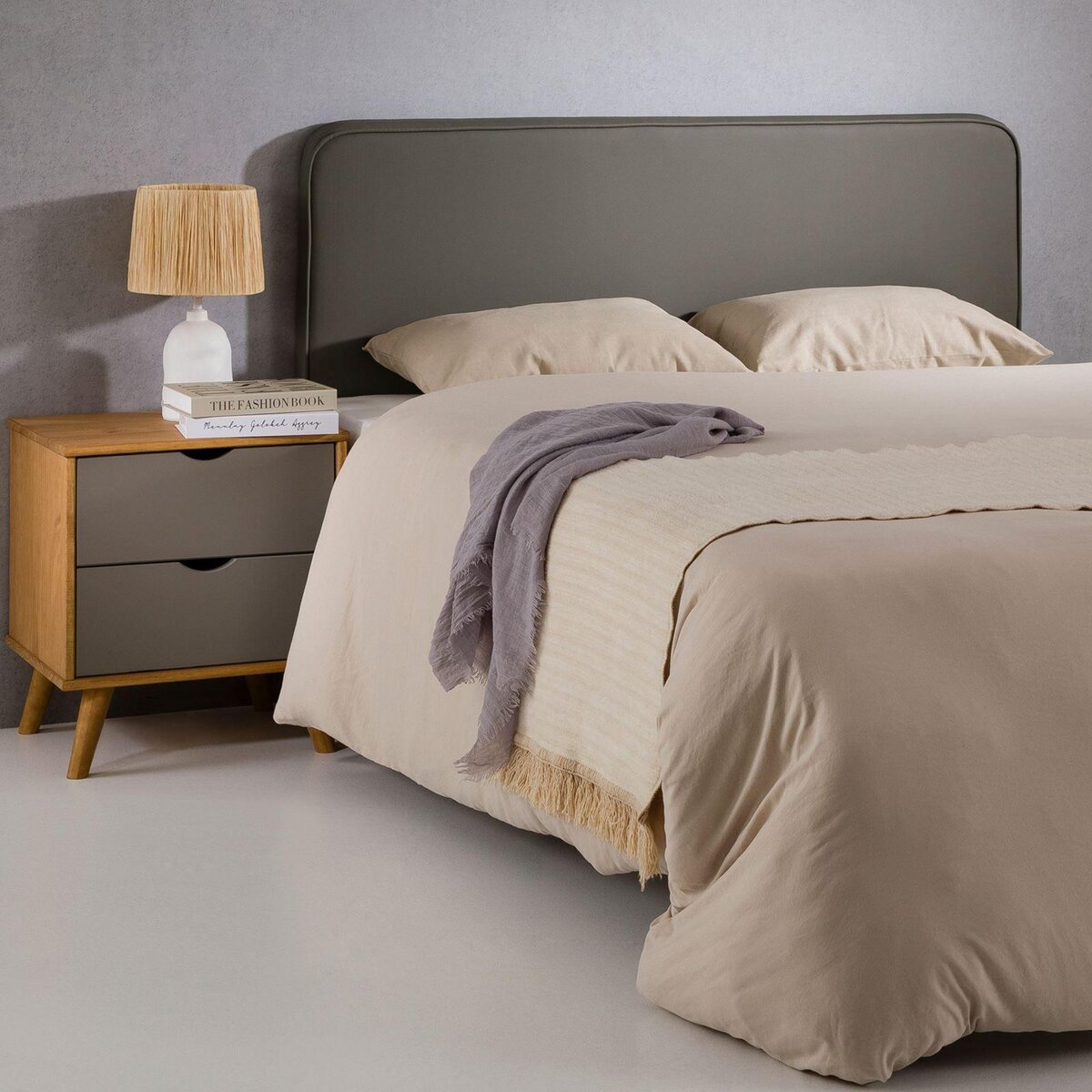 IDIMEX Tête de lit RIVEN 140 avec fixation murale