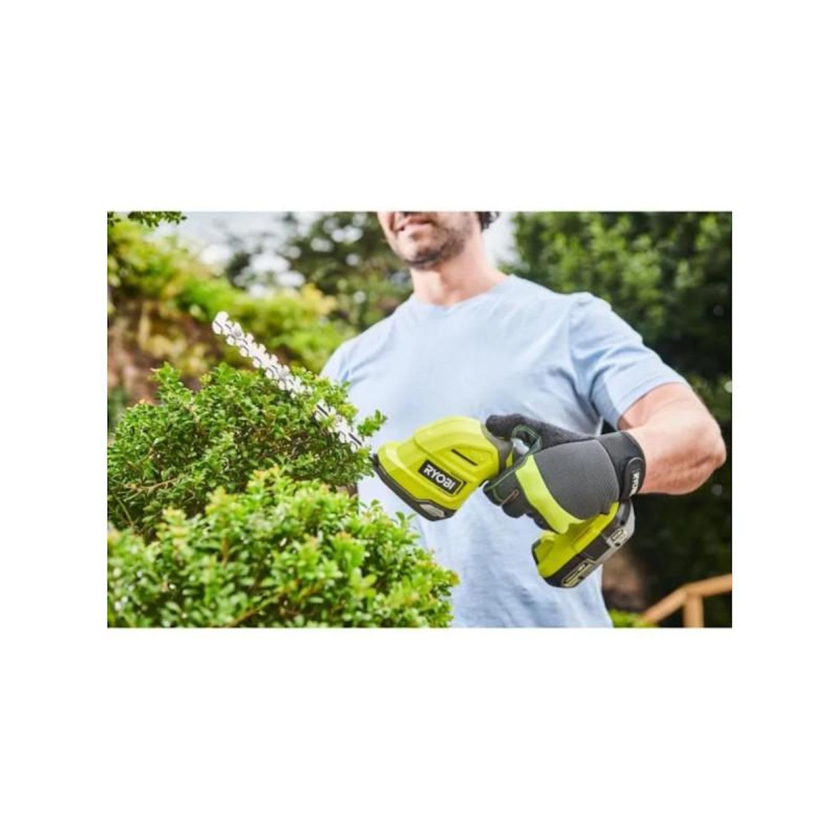 Ryobi Cisaille - Sculpteur de végétaux 18V RYOBI - Batterie 2,0Ah - Chargeur - RY18GSA-120T
