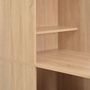 Voir la diapositive 5 : VIDAXL Table de bar avec armoire Chene 115x59x200 cm