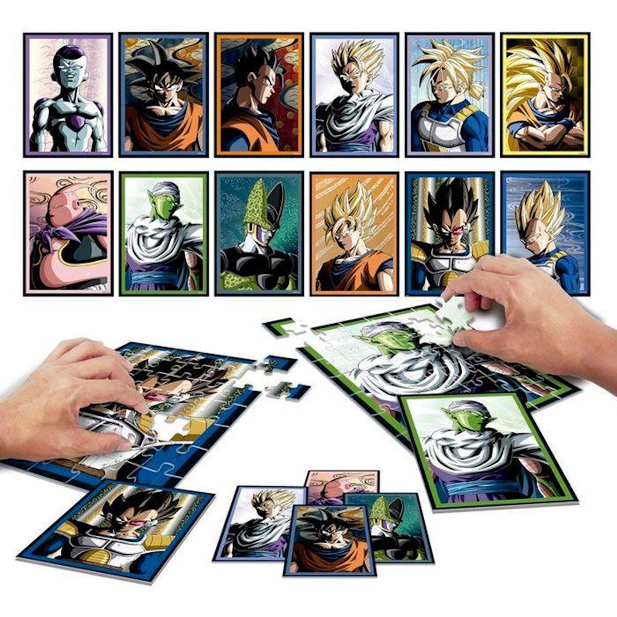 EDUCA Puzzle enfant 12 puzzles – Battle Dragon Ball Z – dès 6 ans – Educa