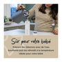 Voir la diapositive 4 : TOMMEE TIPPEE TOMMEE TIPPEE Kit de préparation biberon GoPrep, 2 minutes, thermos refroidisseur, température sur écran LED
