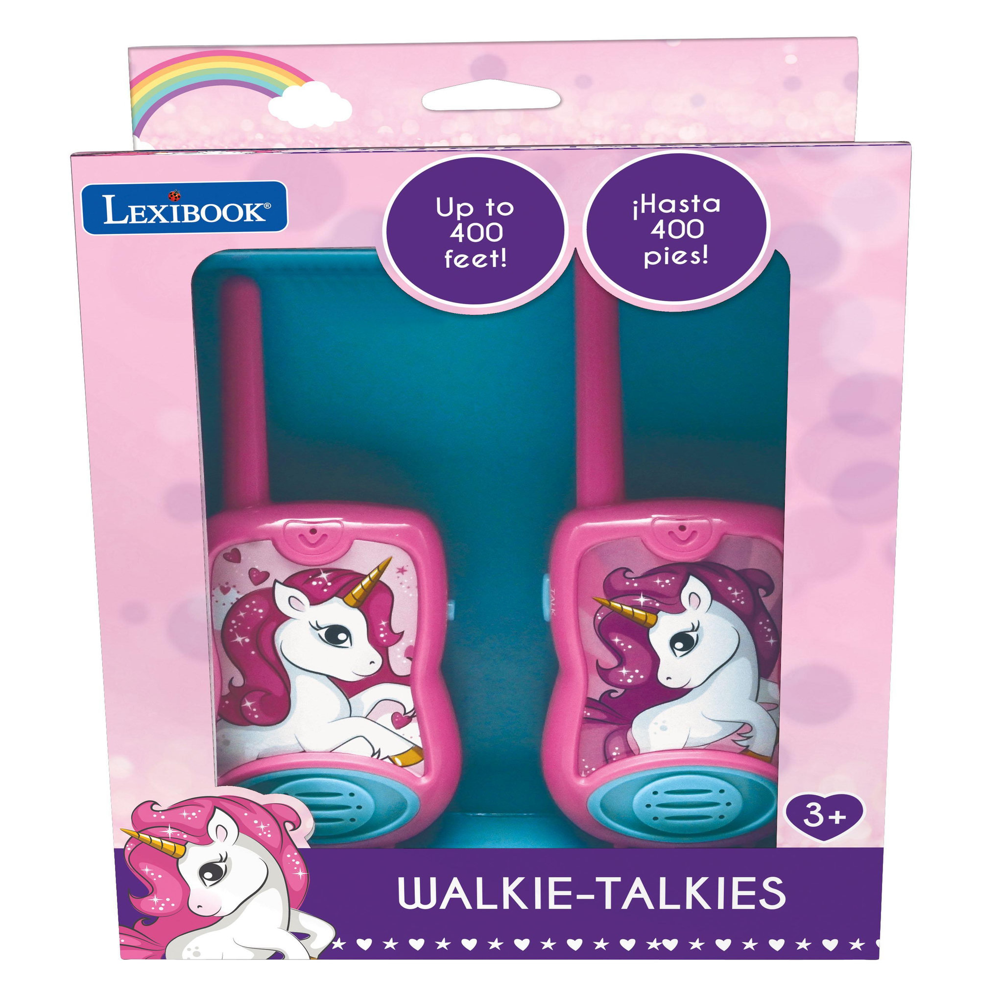 Voir la diapositive 5 : Lexibook Talkies-Walkies Licorne portée 200m
