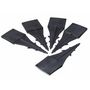Voir la diapositive 1 : NATURE Lot de 5 ancres pour bordure de jardin en polyuréthane