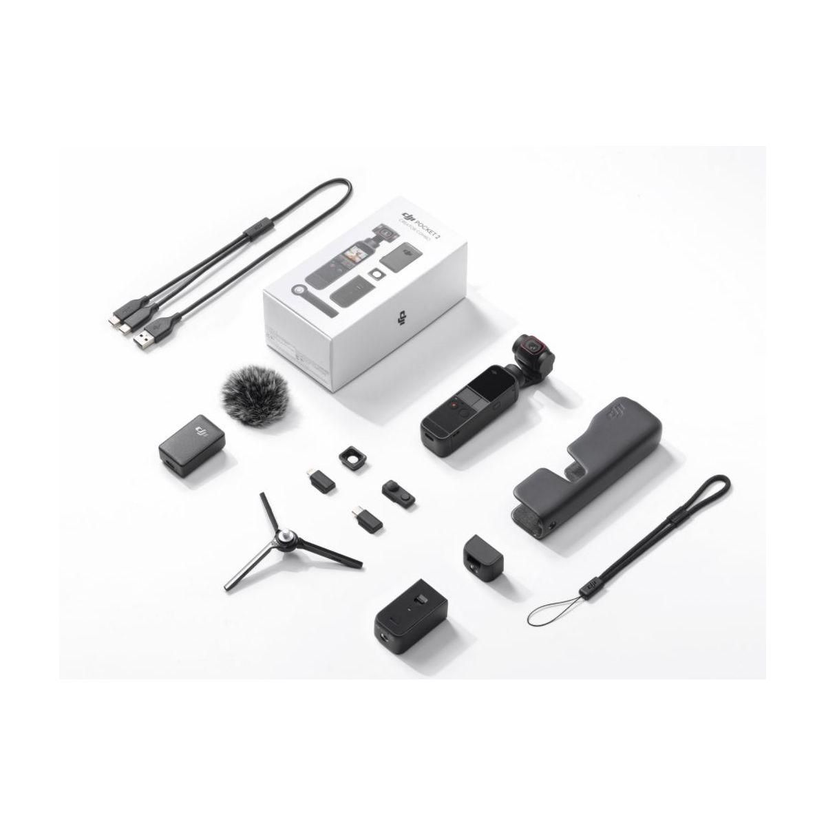 DJI Caméscope de poche Osmo Pocket 2 Creator Combo
