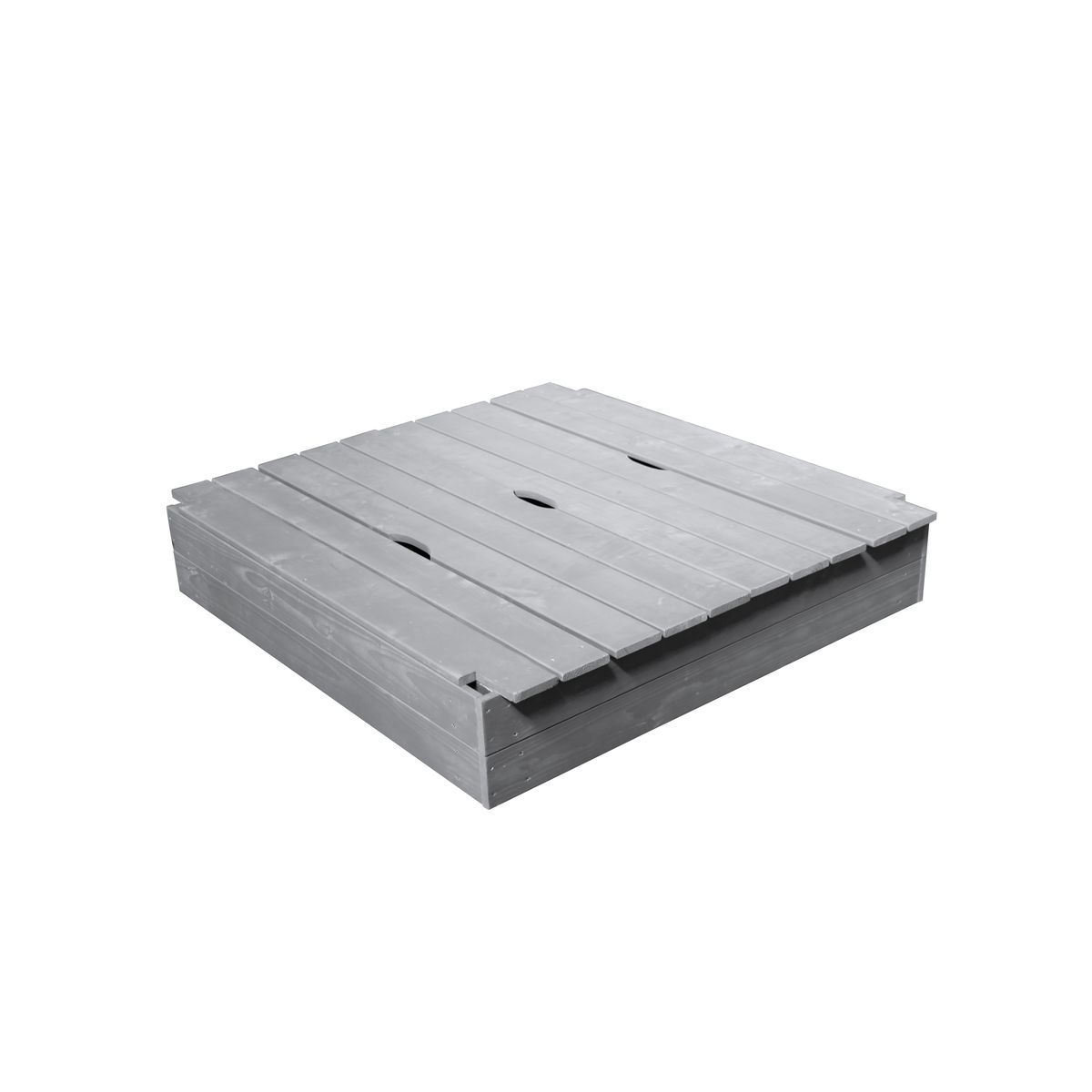 Soulet Bac à sable en bois avec 2 bancs 