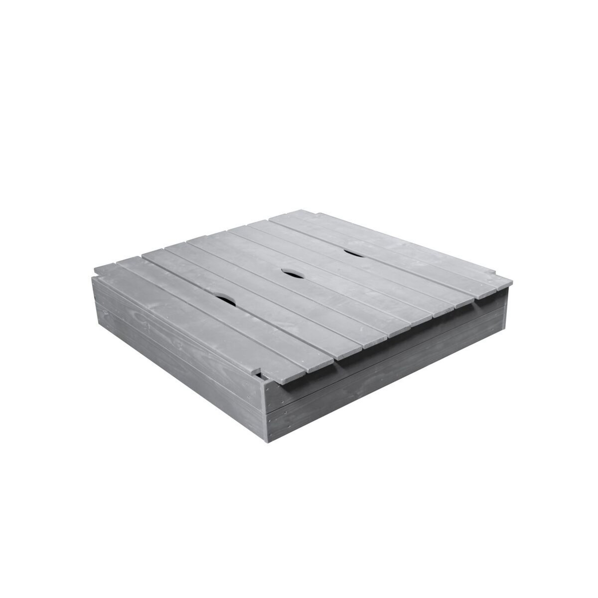 Soulet Bac à sable en bois avec 2 bancs 