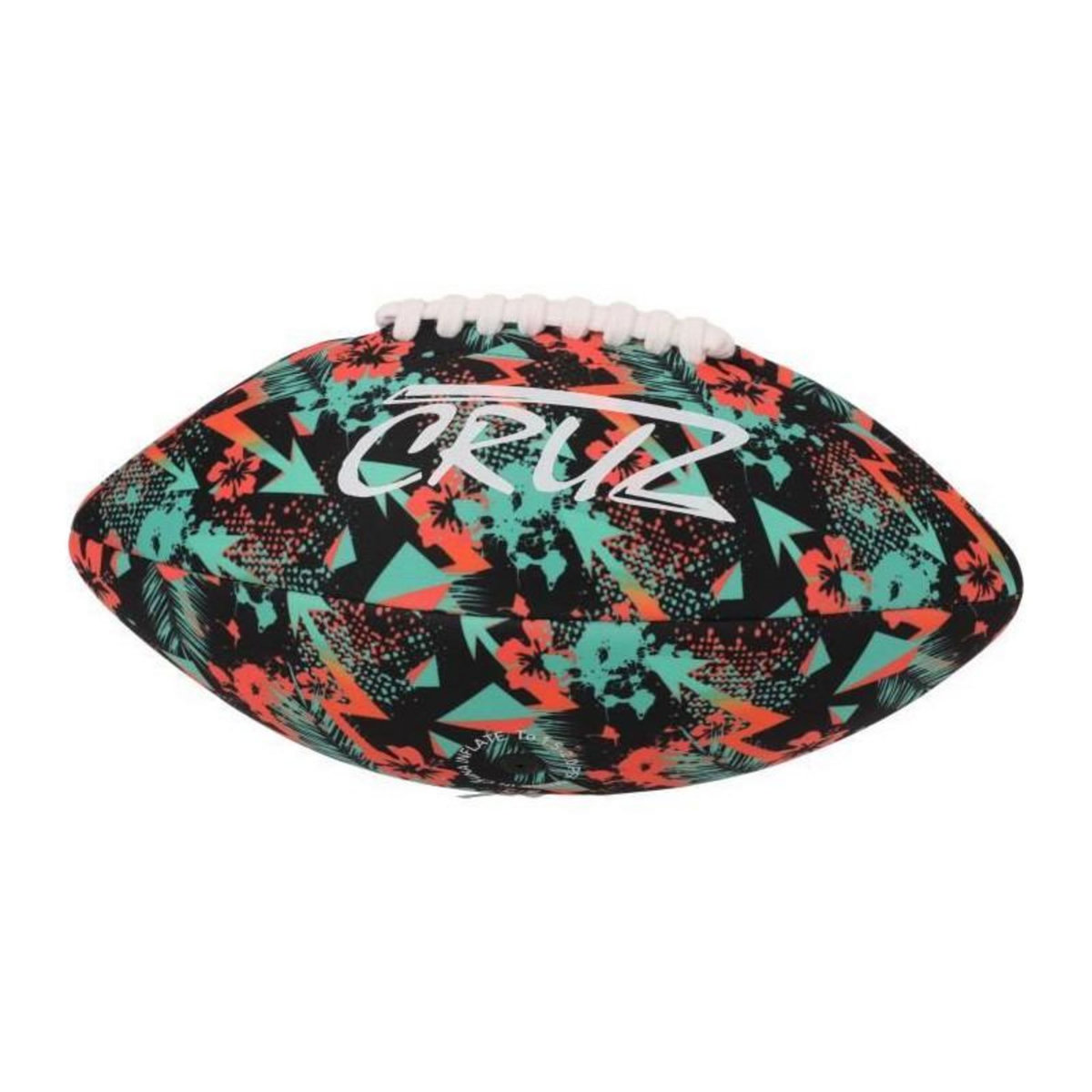 CRUZ Ballon de football américain - CRUZ - Néoprene - Prise améliorée - Pour piscine et jardin