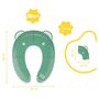 Voir la diapositive 4 : BADABULLE Réducteur de toilette pliable