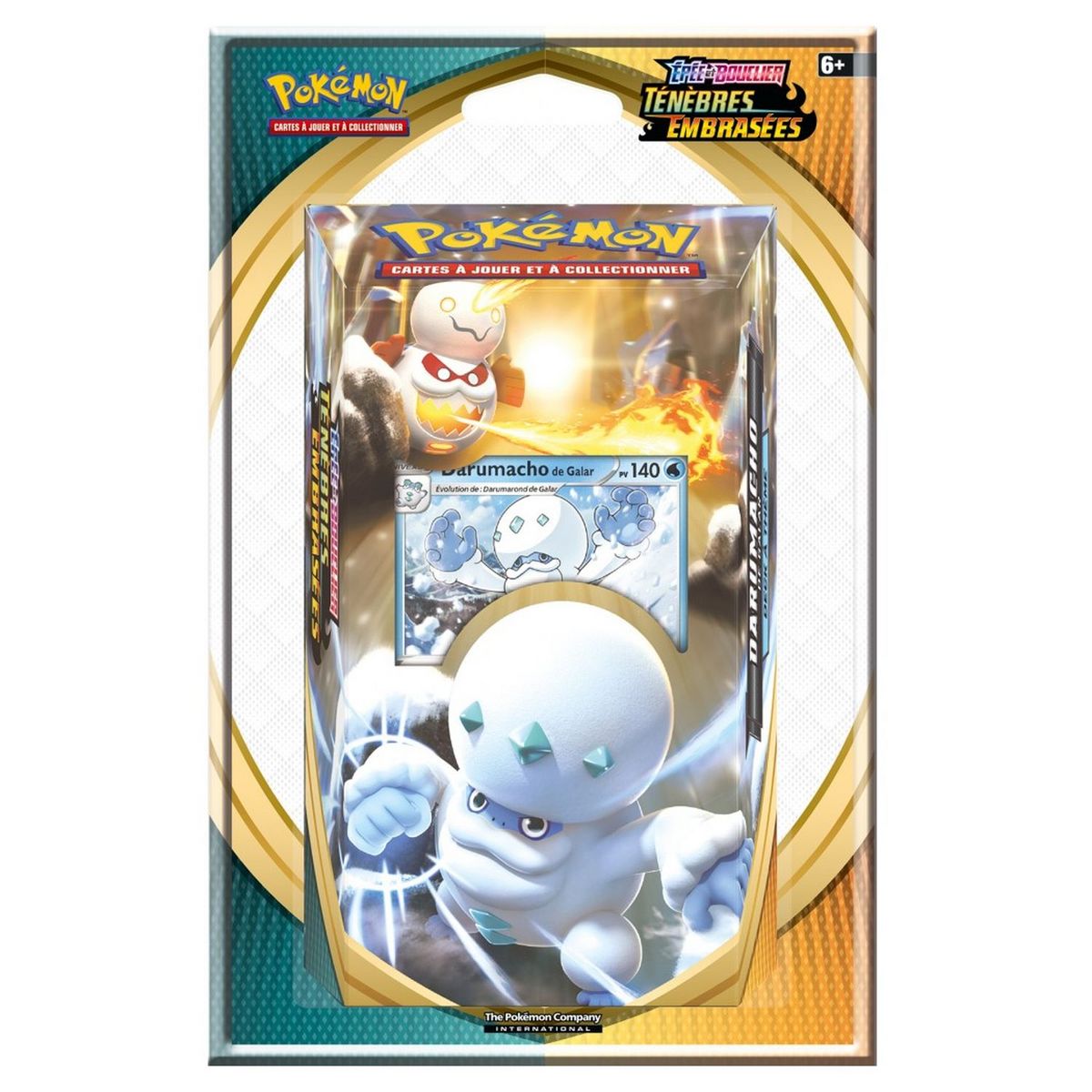 ASMODEE Starter Pokémon épée et bouclier - Ténèbres embrasées