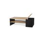 Voir la diapositive 3 : Table basse avec coffre de rangement L110 cm ELO
