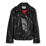 NOISY MAY Veste Similicuir  Femme Noisy May  Paulina Biker. Coloris disponibles : Noir