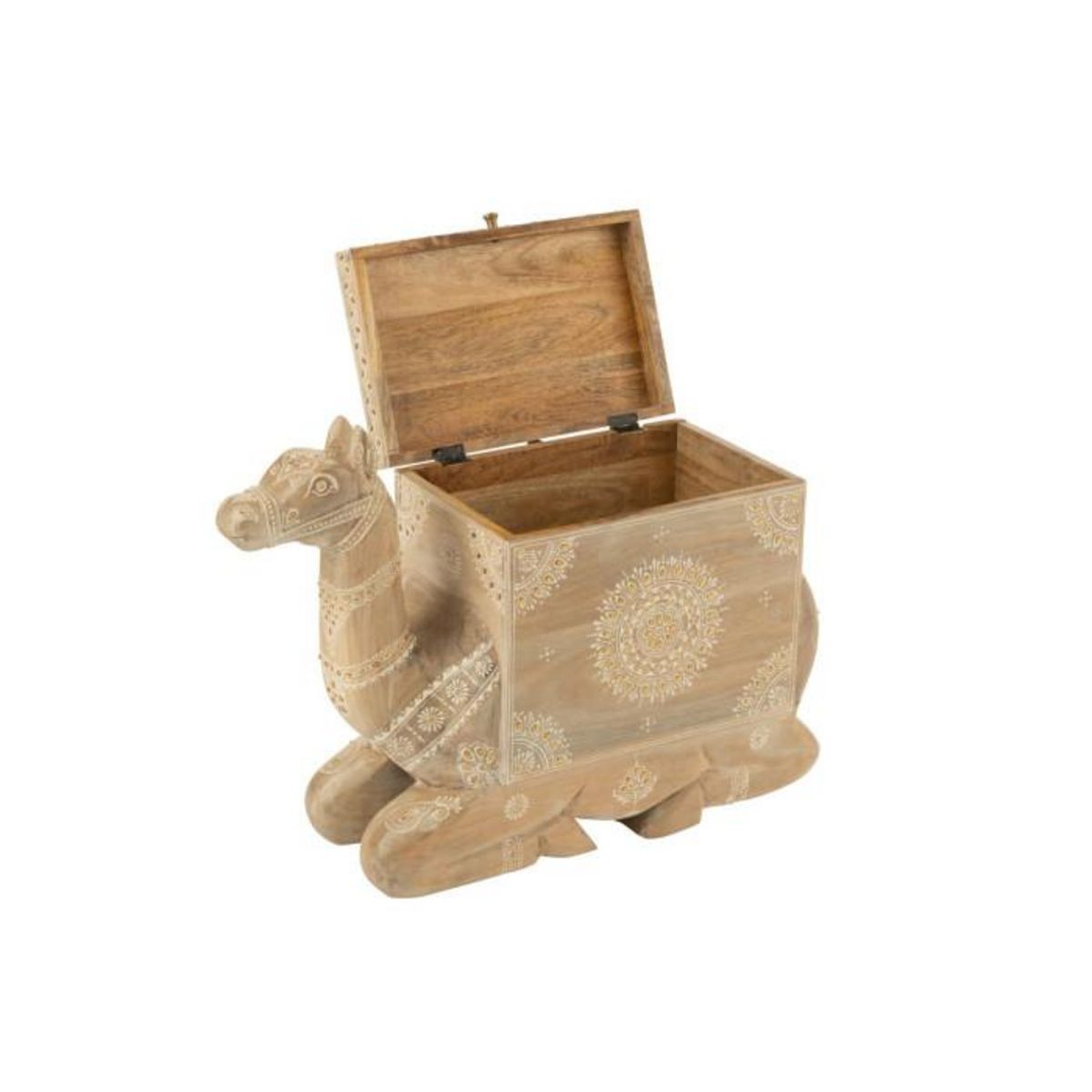Paris Prix Coffre Chameau en Bois  Perle du Sahara  69cm Naturel