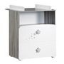 Voir la diapositive 5 : BABY PRICE Ensemble Lit bébé 60x120 cm + commode à langer NEW NAO