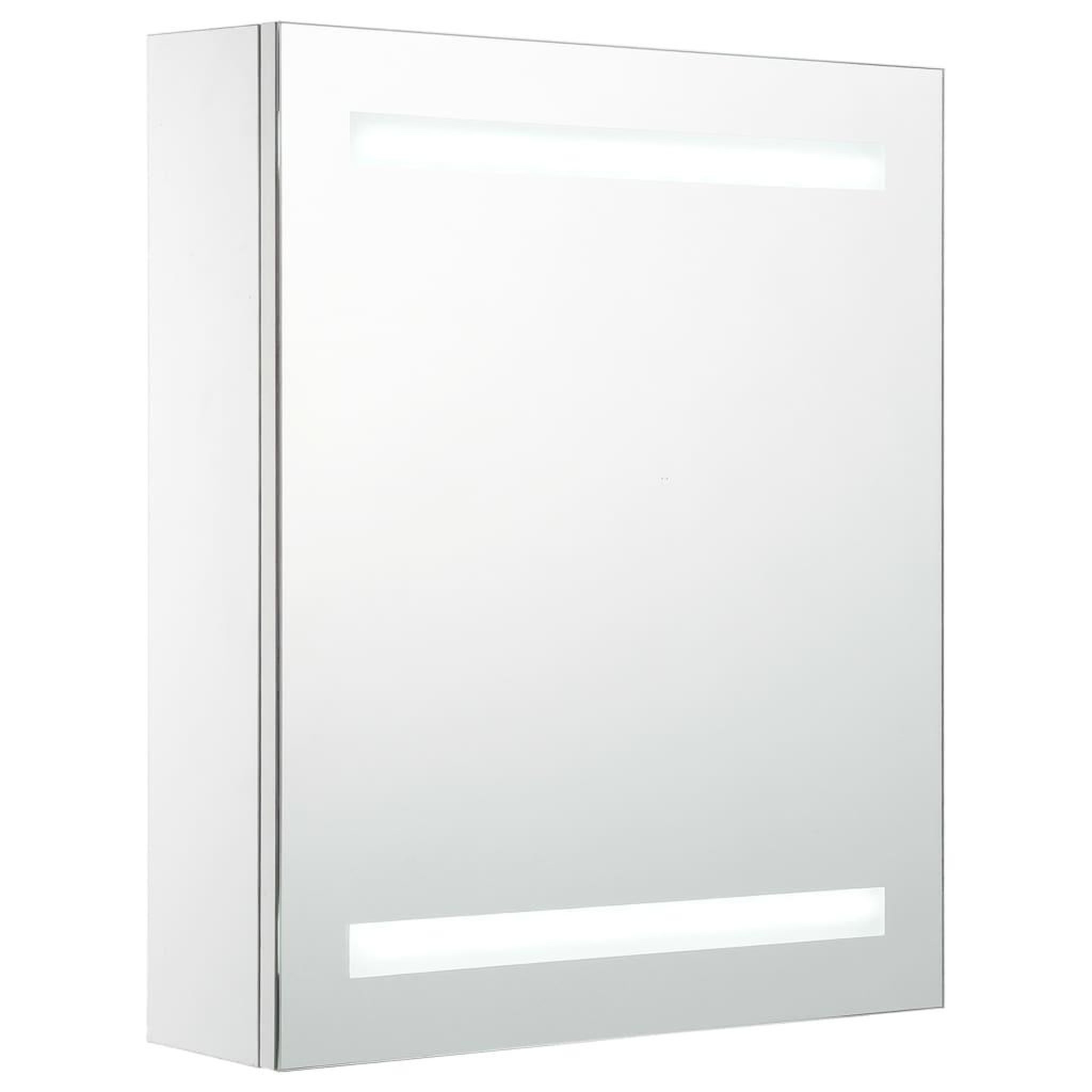 Voir la diapositive 2 : VIDAXL Armoire de salle de bain a miroir led 50x13,5x60 cm