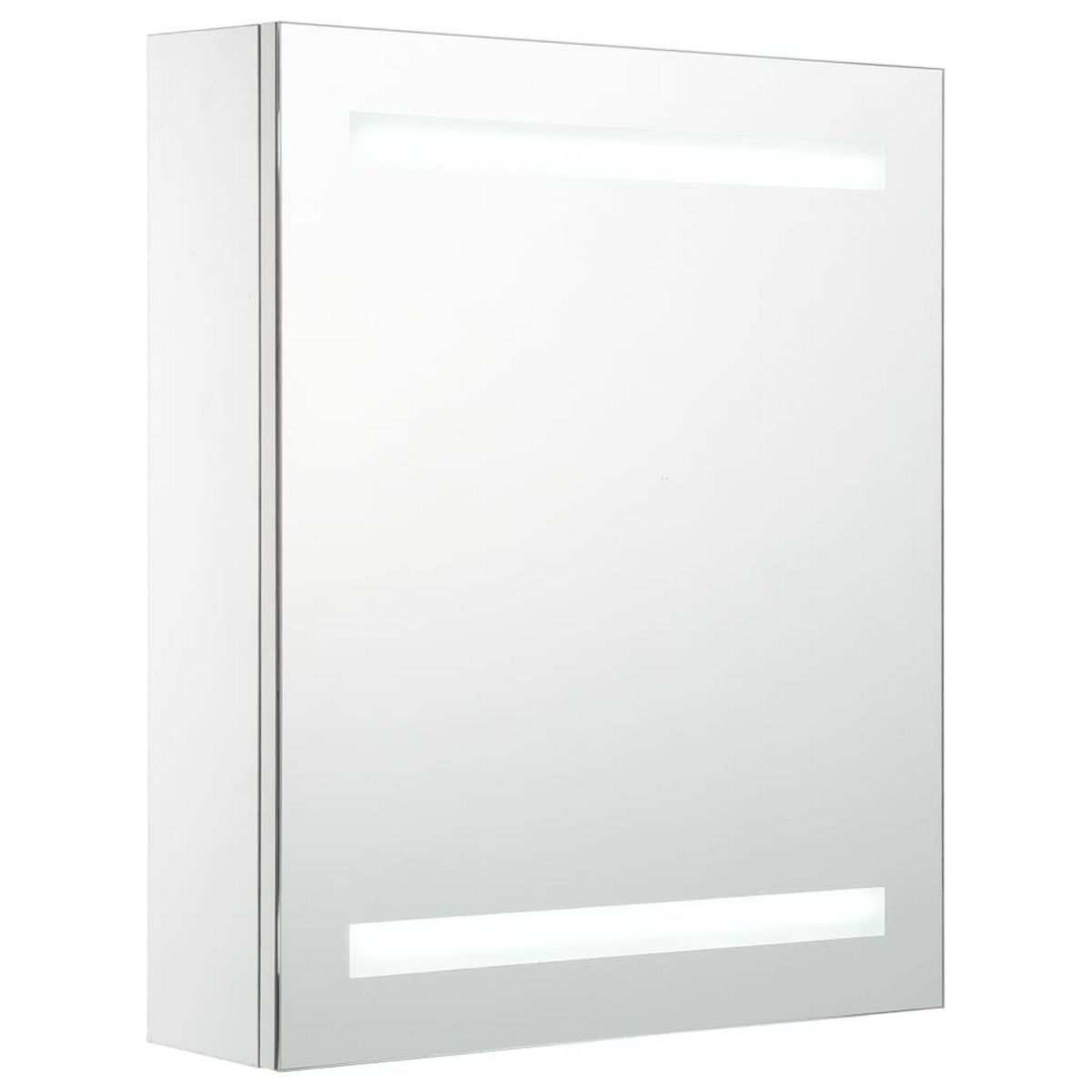 VIDAXL Armoire de salle de bain a miroir LED 50x13,5x60 cm