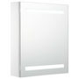 Voir la diapositive 2 : VIDAXL Armoire de salle de bain a miroir LED 50x13,5x60 cm
