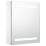 Voir la diapositive 2 : VIDAXL Armoire de salle de bain a miroir LED 50x13,5x60 cm