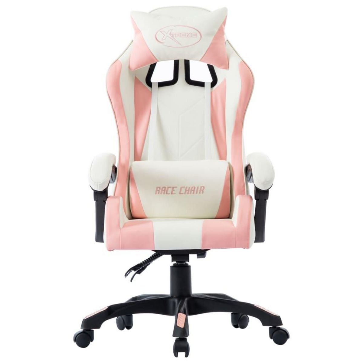 VIDAXL Fauteuil de jeux video Rose Similicuir