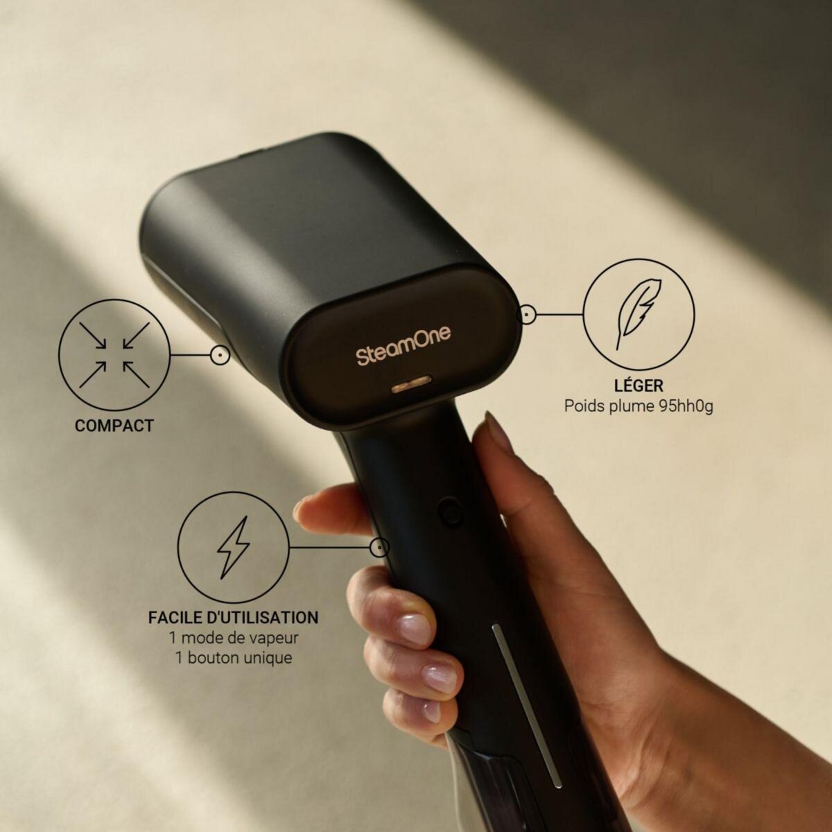 Steamone Défroisseur vapeur EUDTC120B Simon XL