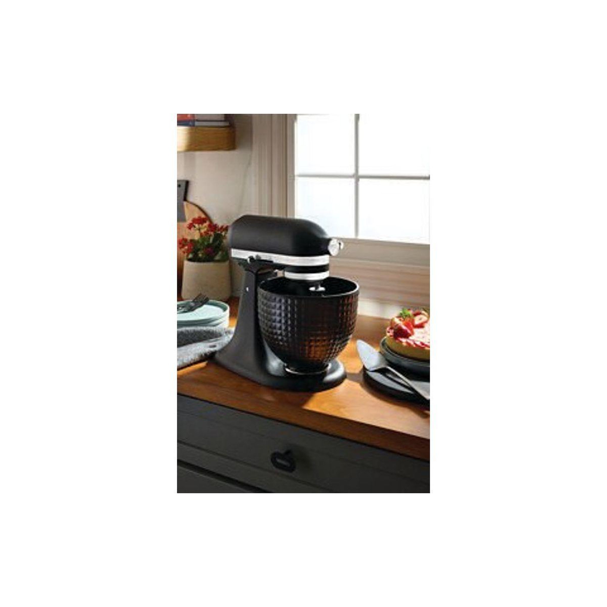 Voir la diapositive 4 : KitchenAid Robot pâtissier a tete inclinable - artisan - black