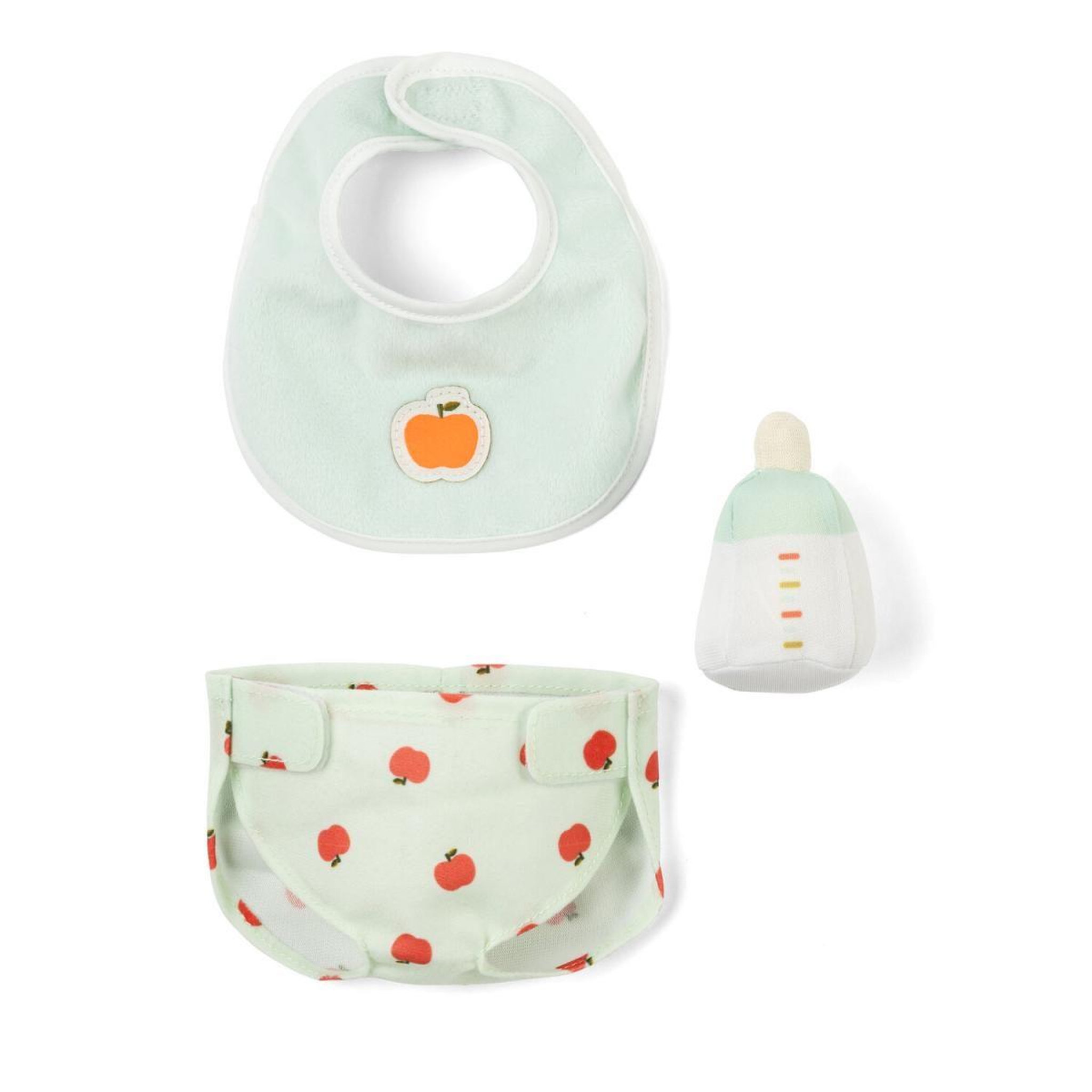 LILLIPUTIENS Set 3 accessoires bleu pour poupee