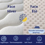Voir la diapositive 5 : DAGOSTINO HOME Matelas 80x190 | Mousse Luxury HR Ferme, Haute Résilience pour un Soutien Parfait et un Confort Optimal | Matelas 1 Place pour Adulte et Enfant | Indépendance du Couchage | Double Face (Été-Hiver) | Très Respirant | H25