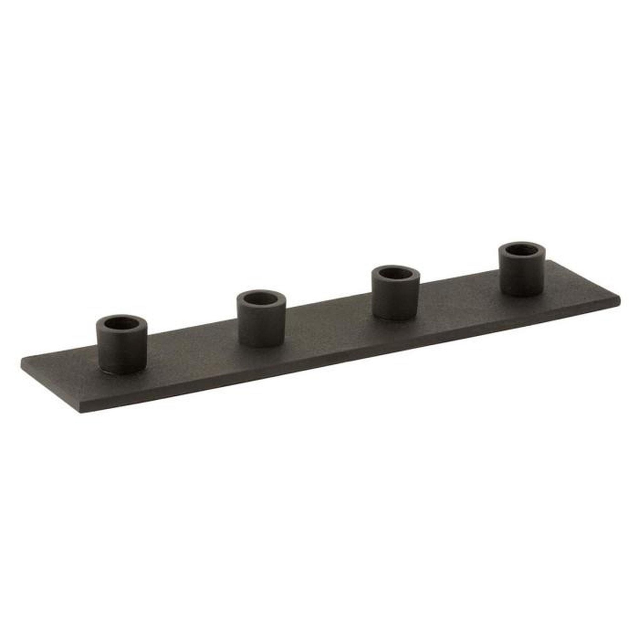 Paris Prix Chandelier 4 Parties  Marbelous  40cm Noir Mat