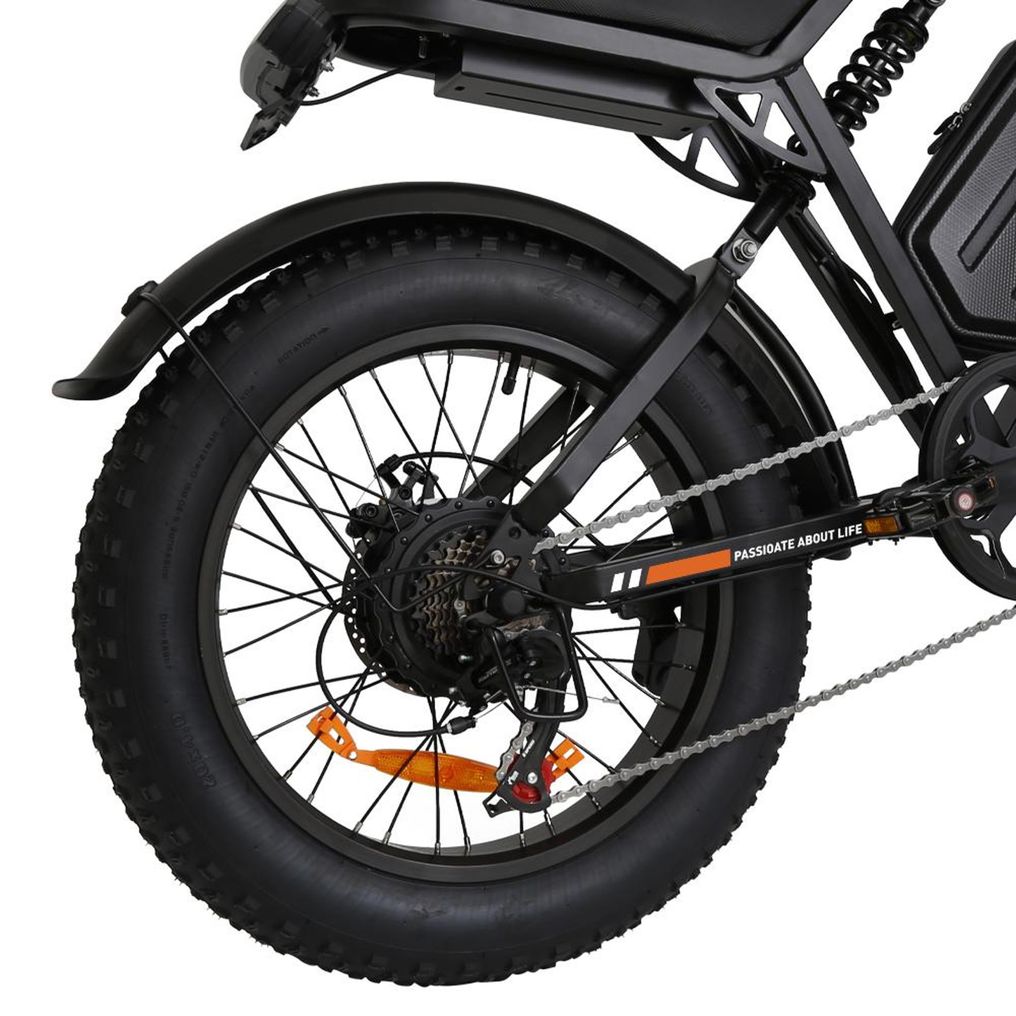 Voir la diapositive 6 : JKING Vtt électrique jking fxh002, pneus larges 20 pouces, batterie 48 v 15,6 ah