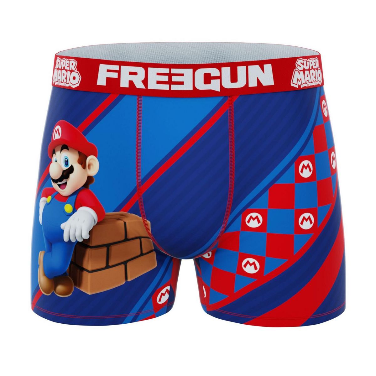 FREEGUN Lot de 3 boxers enfant Super Mario Bros