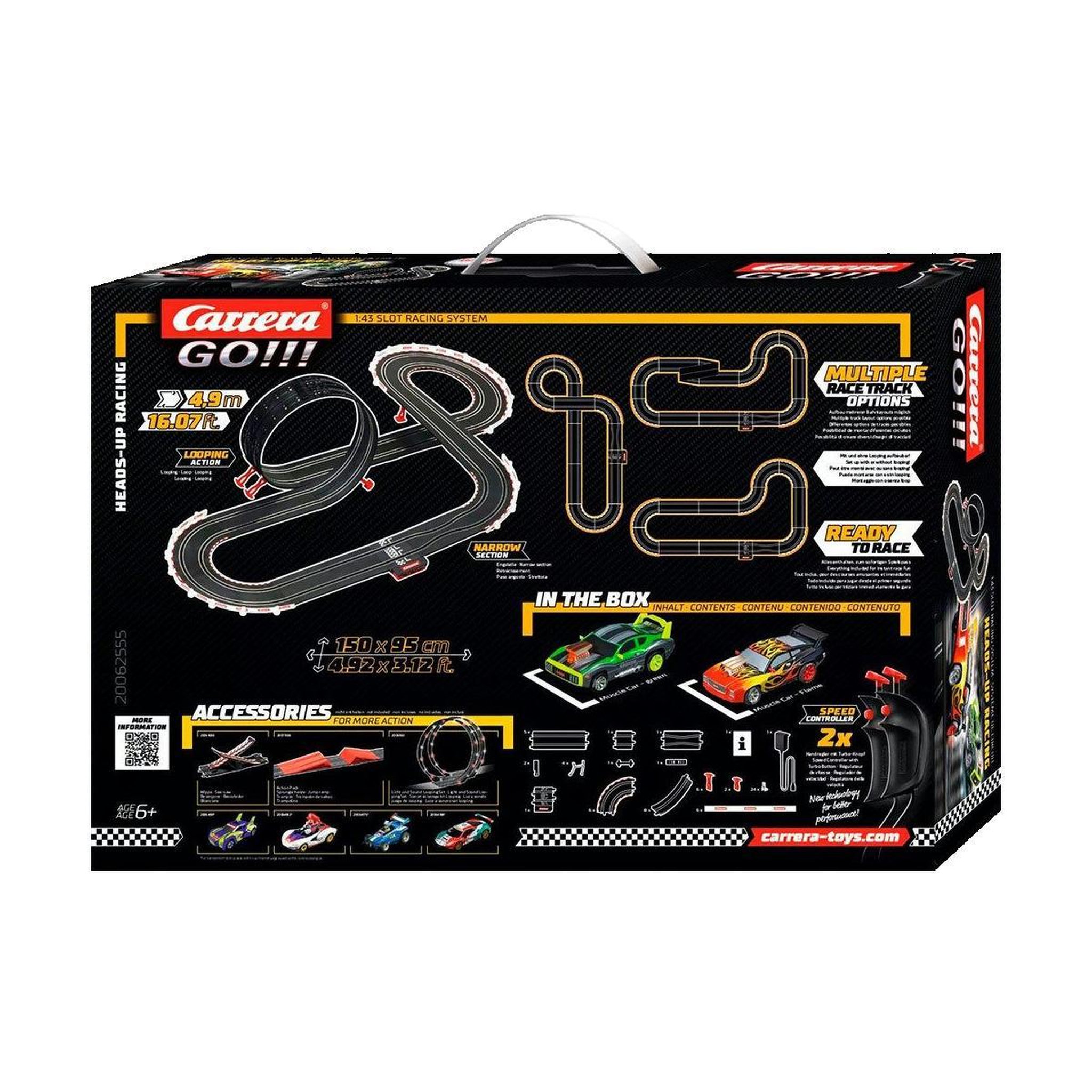 Voir la diapositive 3 : Carrera Circuit de course Carrera GO!!! Heads-Up Racing