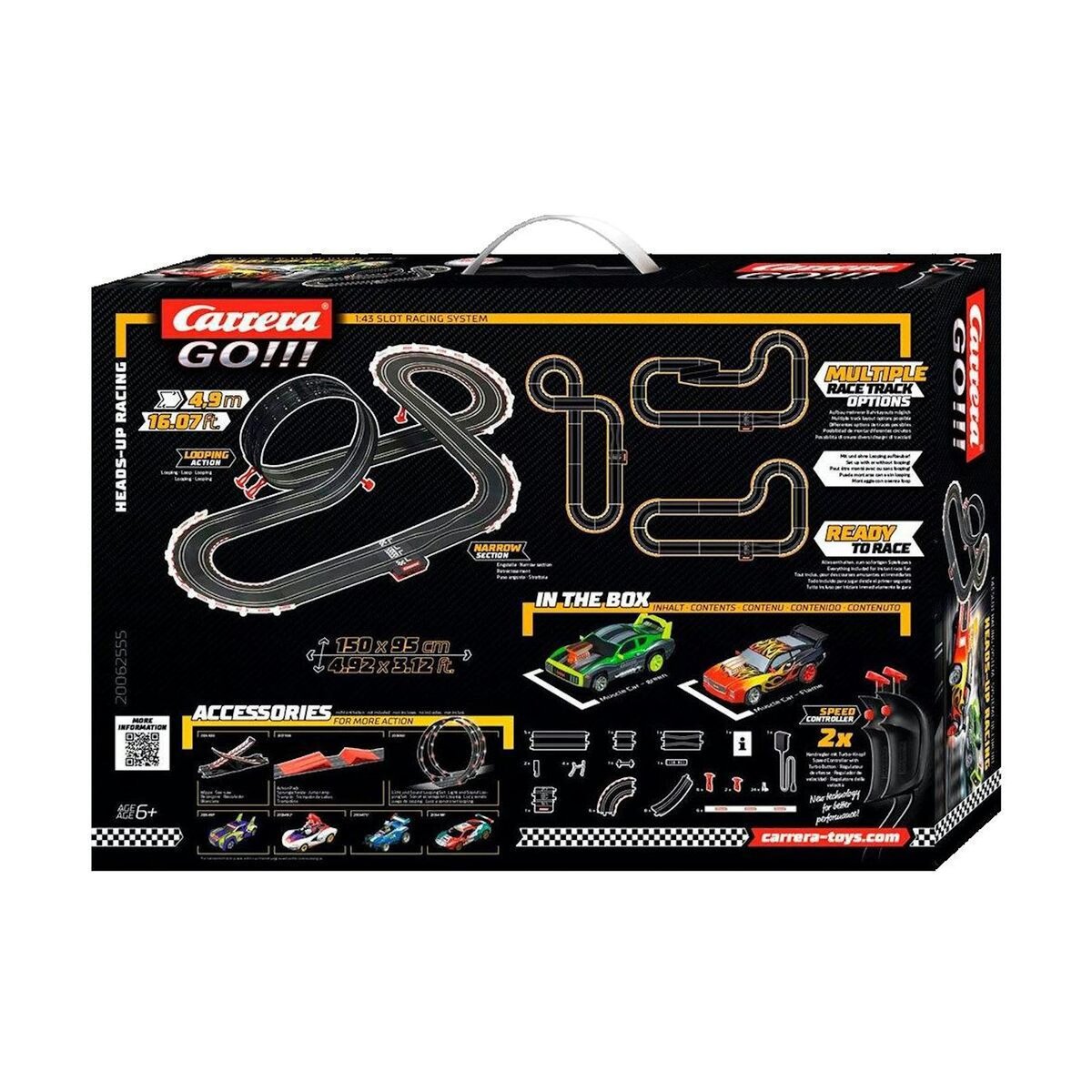 Carrera Circuit de course Carrera GO!!! Heads-Up Racing