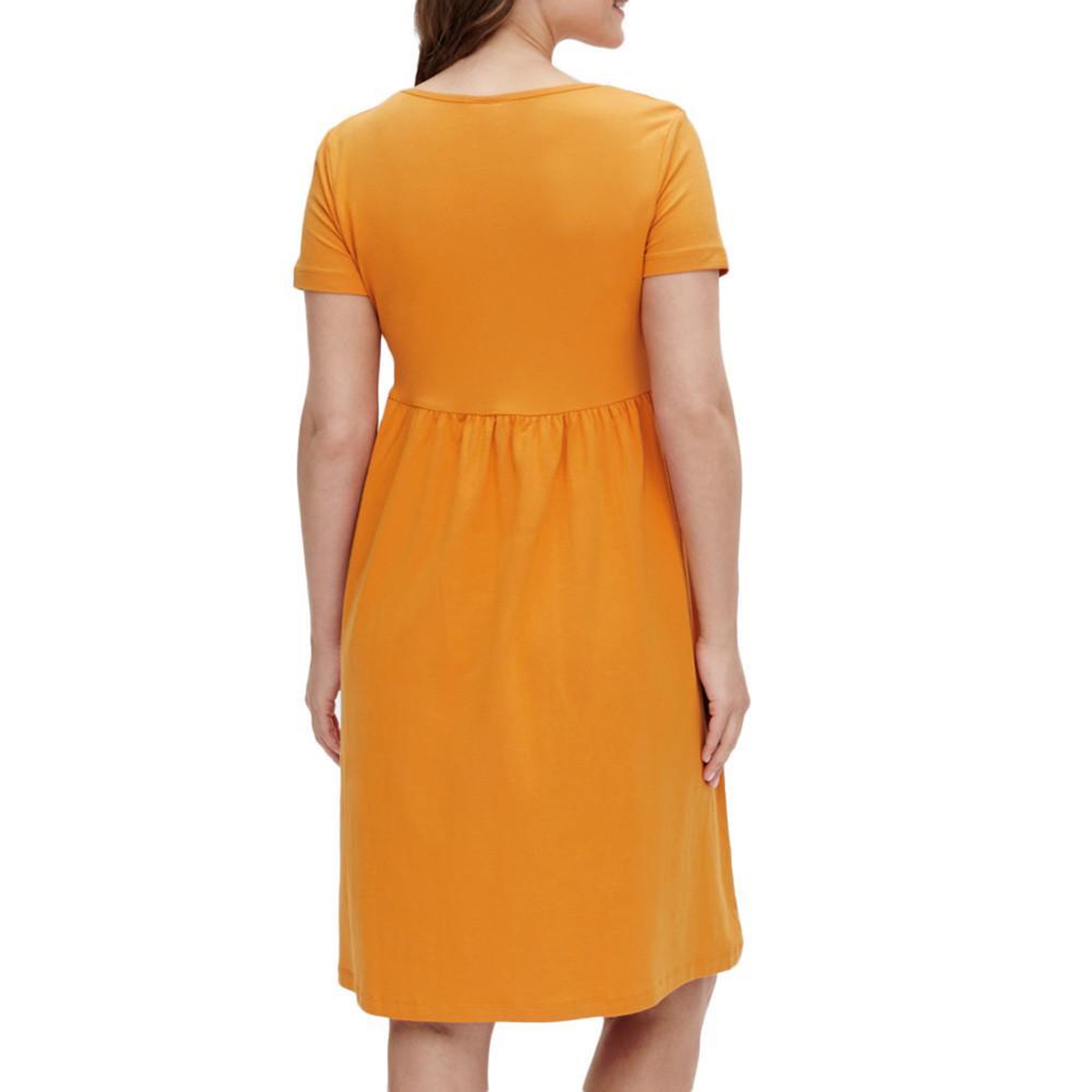 Voir la diapositive 2 : MAMALICIOUS Robe Orange Femme Mamalicious Sandra