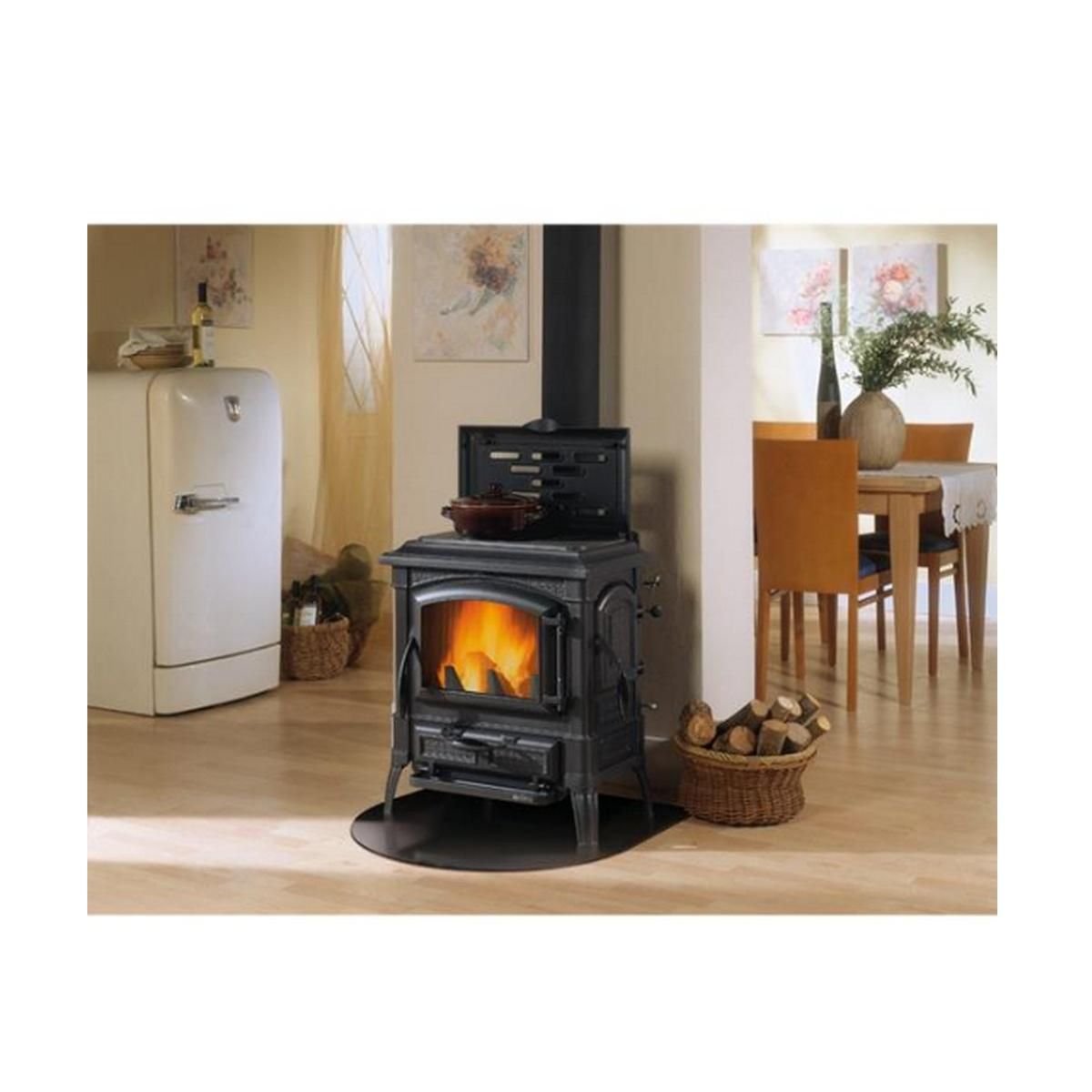 NORDICA EXTRAFLAME Poêle à bois fonte 7.3kw - ISETTACONCERCHI.16