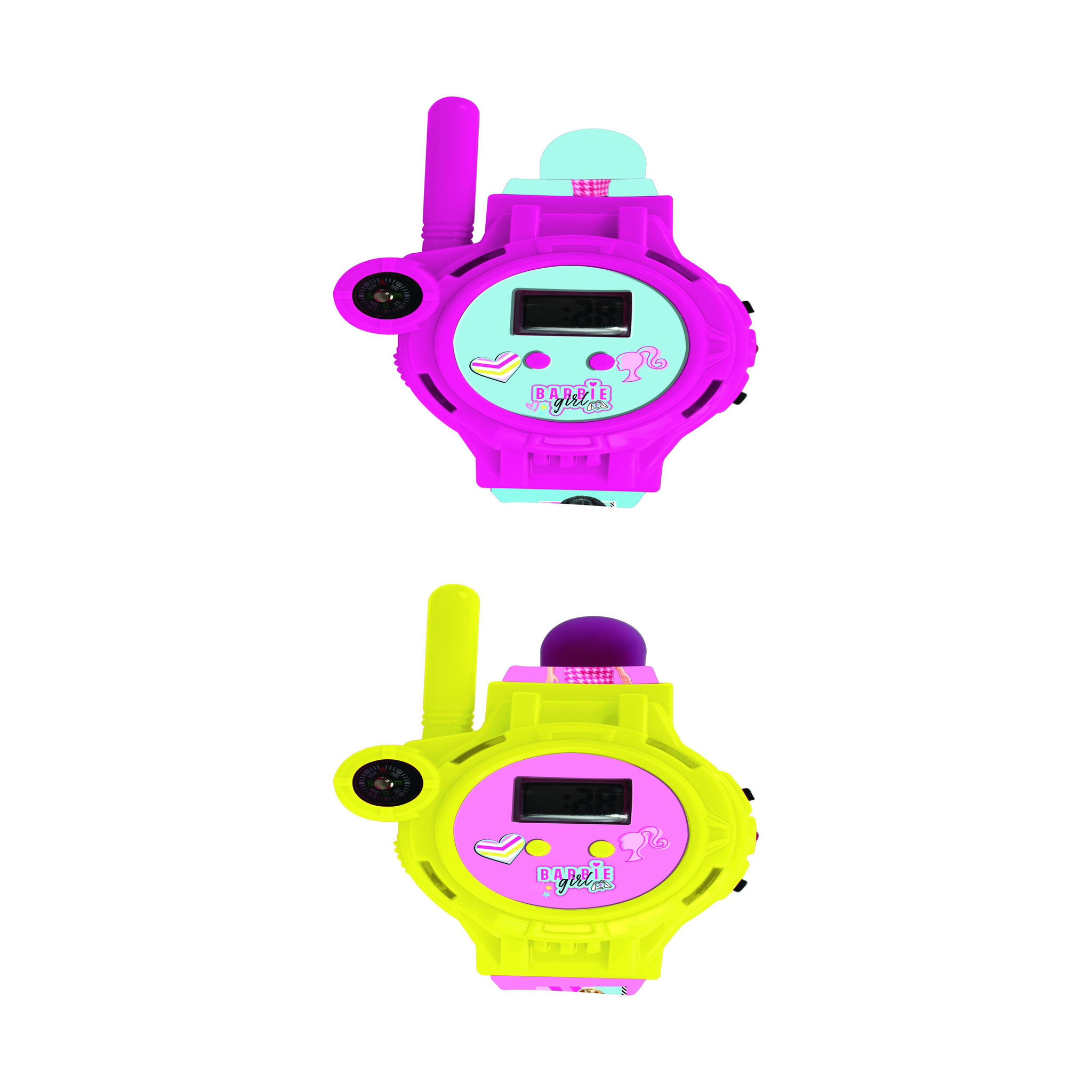 Voir la diapositive 5 : Lexibook Montre digitale talkie-walkie Barbie portée 200 m