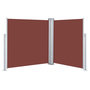 Voir la diapositive 2 : VIDAXL Auvent lateral retractable 170 x 600 cm Marron