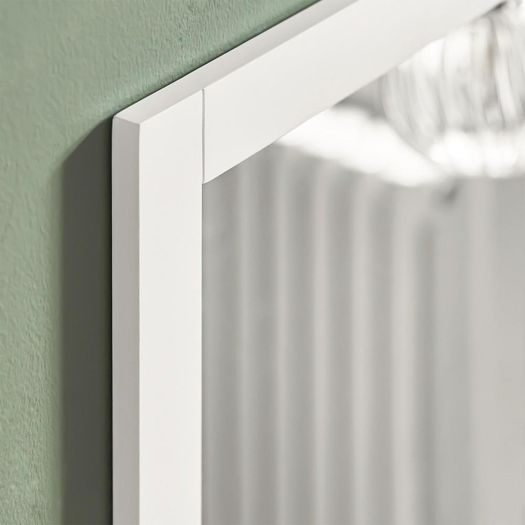 Voir la diapositive 6 : SOBUY Miroir Mural avec Étagère Blanc 40x10x50cm FRG129-W