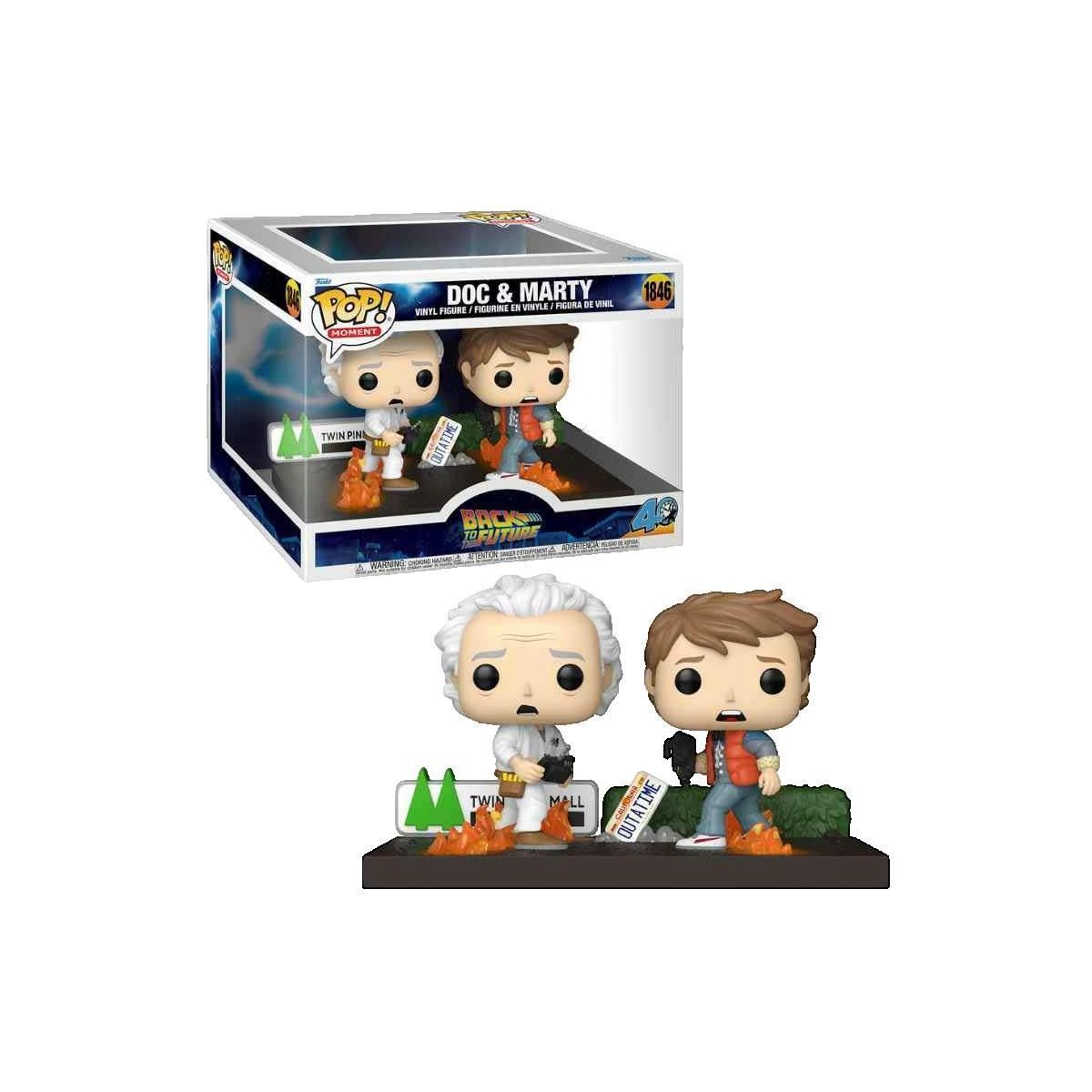 Funko Figurine de collection Funko Pop! Retour vers le futur Vibrante