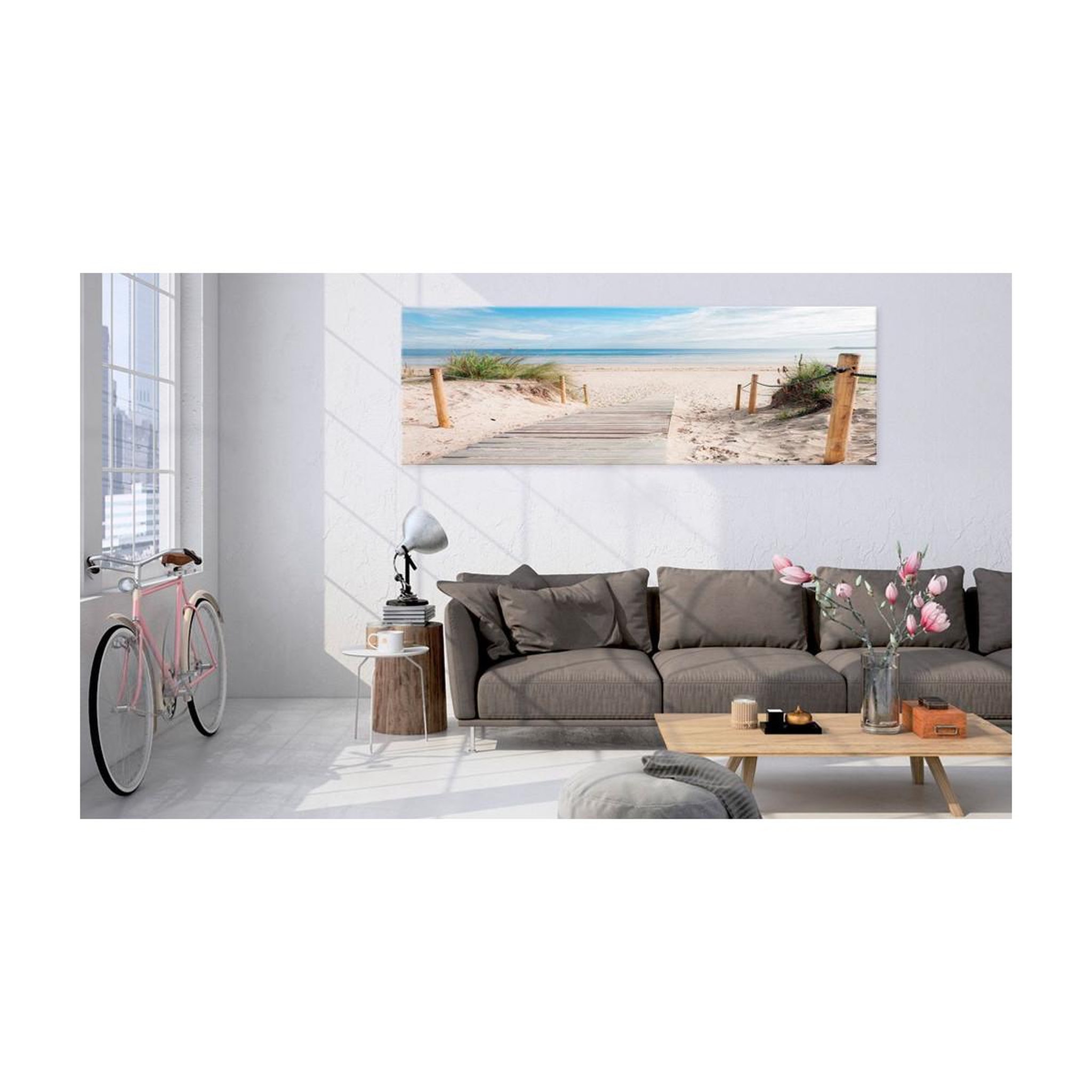 Voir la diapositive 2 : Paris Prix Tableau Imprimé  Charming Beach